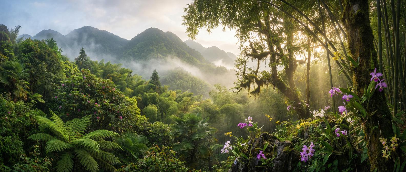 日本三级 - 峨眉山植物视频全景